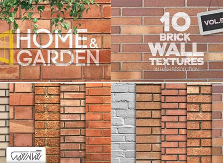 10 تصاویر تکسچر دیوار آجری - Brick Wall Textures x10 Vol.5